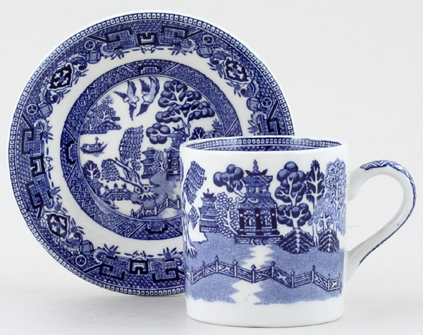 Coffee Can and Saucer c1930s